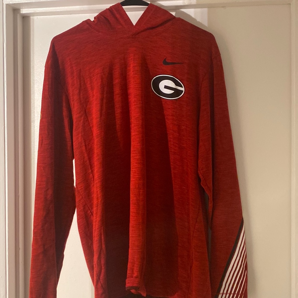 Nike Georgia Bulldogs team issued pullover Allstate Sugar Bowl